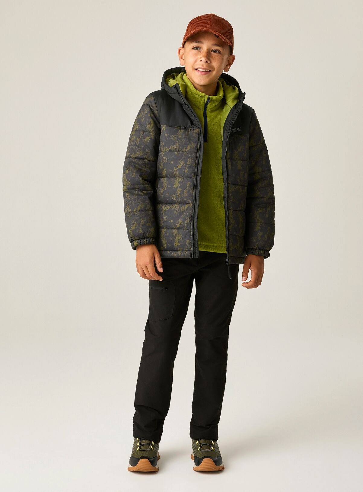 REGATTA Lofthouse Water Repellent Padded Jacket Camo 3-4 Years - Image 6 thumbnail